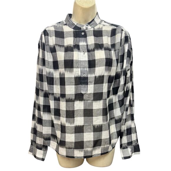Cotelac Long Sleeve Button Front Shirt NWT Size 1/Small - Picture 1 of 5